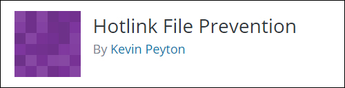 Hotlink File Prevention